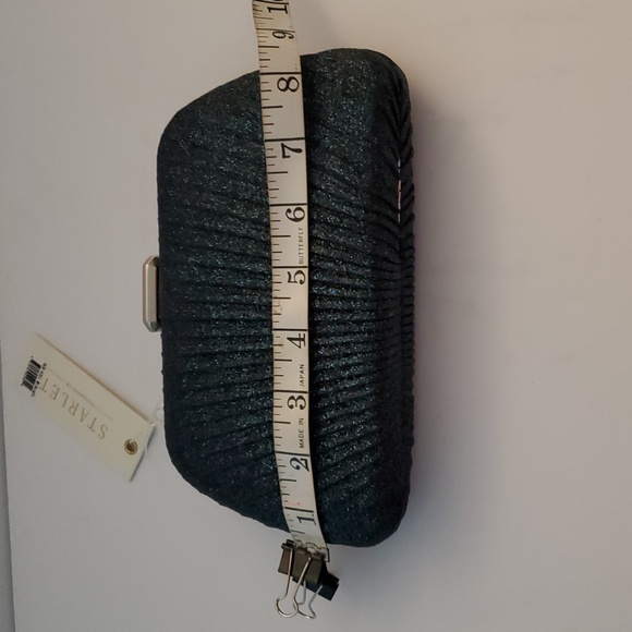 NWT Starlet Navy Sparkle Clutch - Picture 9 of 9